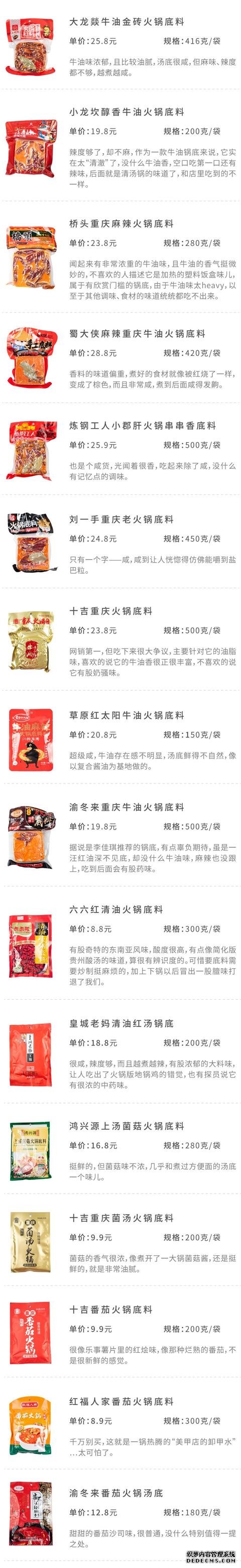試吃了25款火鍋底料，認(rèn)準(zhǔn)它們買就對了