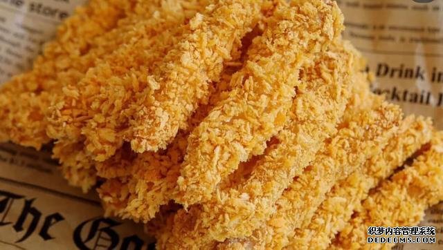 不加一滴油，外酥里嫩的脆皮雞柳