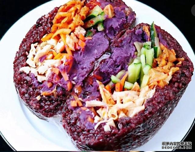 紫米時(shí)蔬飯團(tuán)，好吃又營(yíng)養(yǎng)均衡的低脂減肥餐