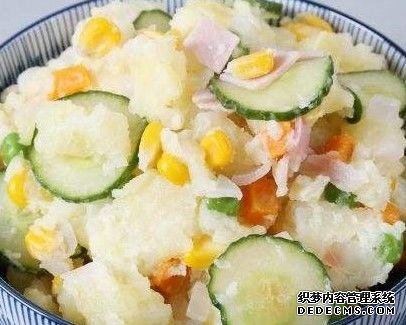 春節(jié)后可以開(kāi)始考慮減重了，日式土豆沙拉，味鮮色美低脂又飽腹