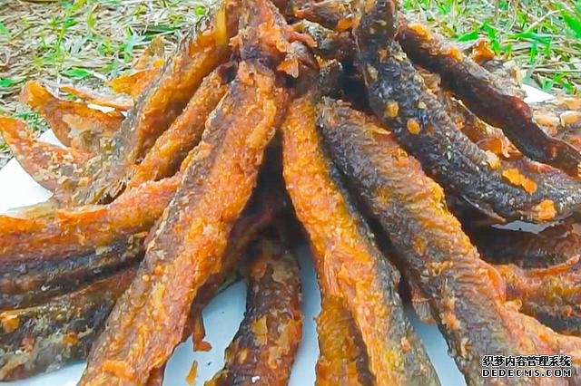 春節(jié)宅家中，捉了盆“水中人參”，寬油大火炸到焦香，很下飯