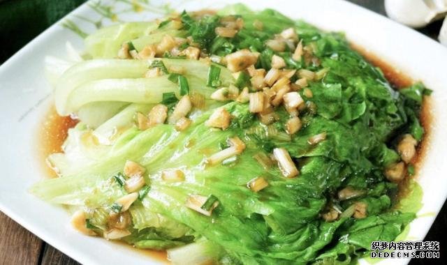 最正宗的蠔油生菜，快手簡單還減肥，2塊錢就能做一盤