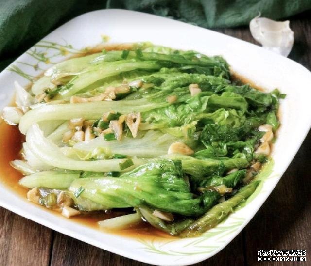 最正宗的蠔油生菜，快手簡單還減肥，2塊錢就能做一盤